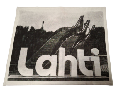 Lahti -keittiöpyyhe 100% pellava
