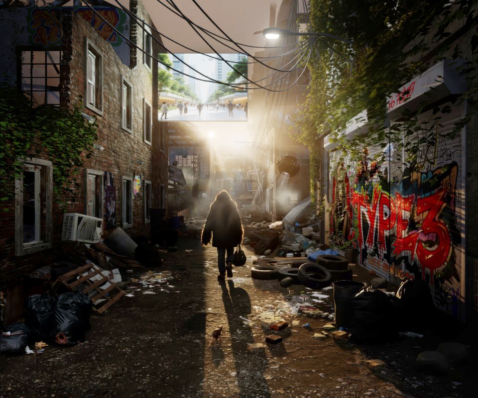 Draamaopastus Type 3 - Uuden maailman raunioilla -näyttelyyn 3.12.2025