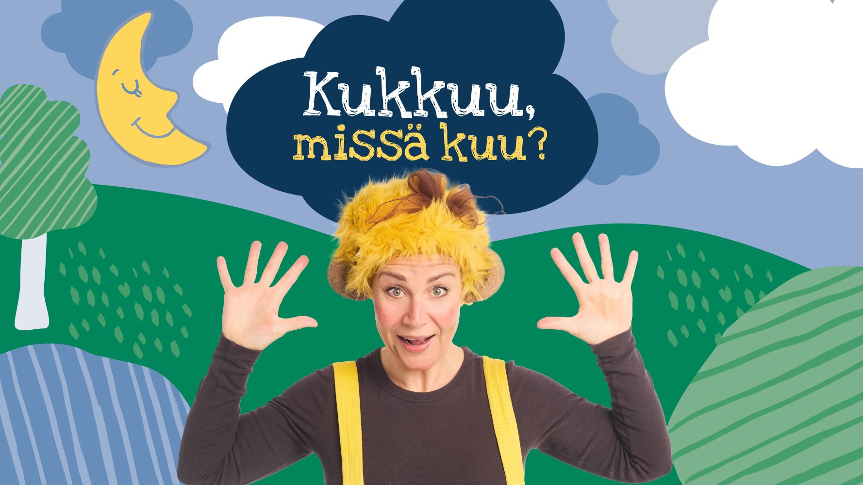 Teatteri Tuomikko: Kukkuu! Missä kuu? -vauvateatteriesitys 5.2.2026 klo 10.15