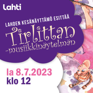 Tirlittan la 8.7. klo 12